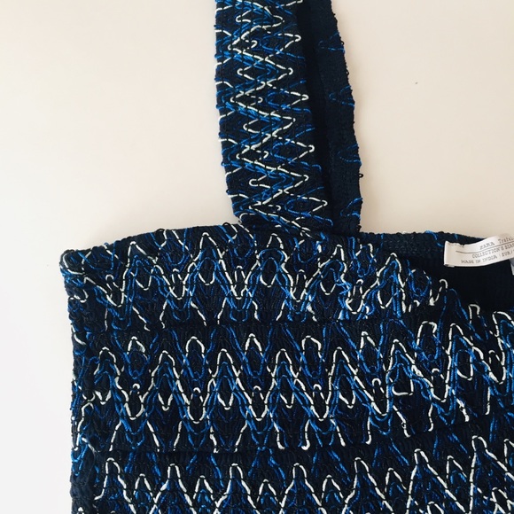 ✨ZARA✨Zig Zag Crop Top Tank - Picture 3 of 5